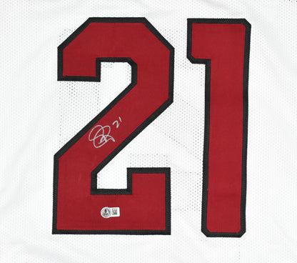 Patrick Peterson Autographed Arizona Cardinals Custom White Jersey