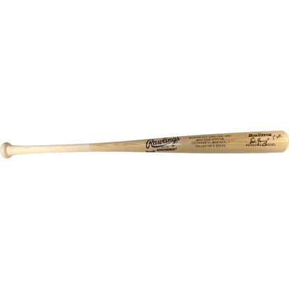 Eric Young Signed Colorado Rockies 1993 Opening Day Bat w/ "1st HR" Inscription