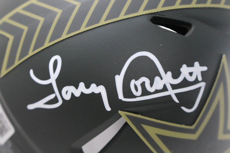 Tony Dorsett Dallas Cowboys Autographed 2025 Salute to Service Mini Helmet