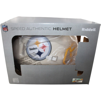 TJ Watt Pittsburgh Steelers Autographed Full Size Authentic Retro Helmet