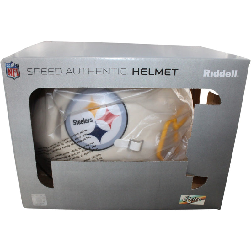 TJ Watt Pittsburgh Steelers Autographed Full Size Authentic Retro Helmet