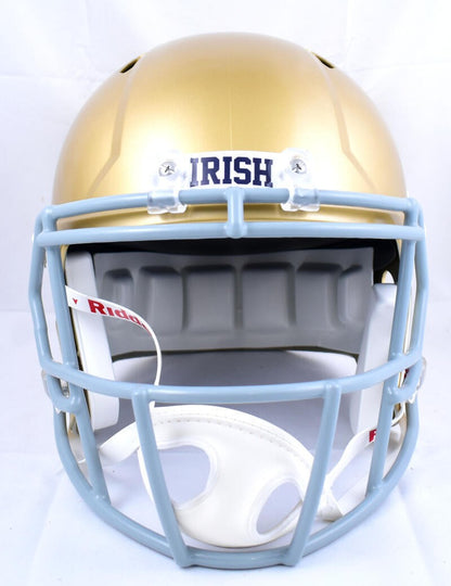 Sean Astin Signed Notre Dame Fighting Irish Full Size Speed Helmet - Black