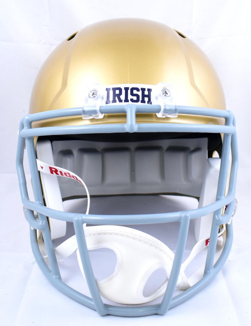 Sean Astin Signed Notre Dame Fighting Irish Full Size Speed Helmet - Black