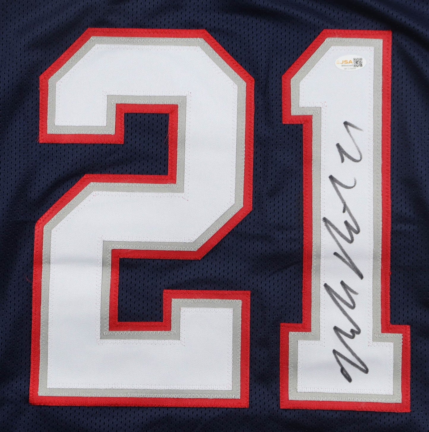 Malcolm Butler Autographed New England Patriots Blue Custom Jersey