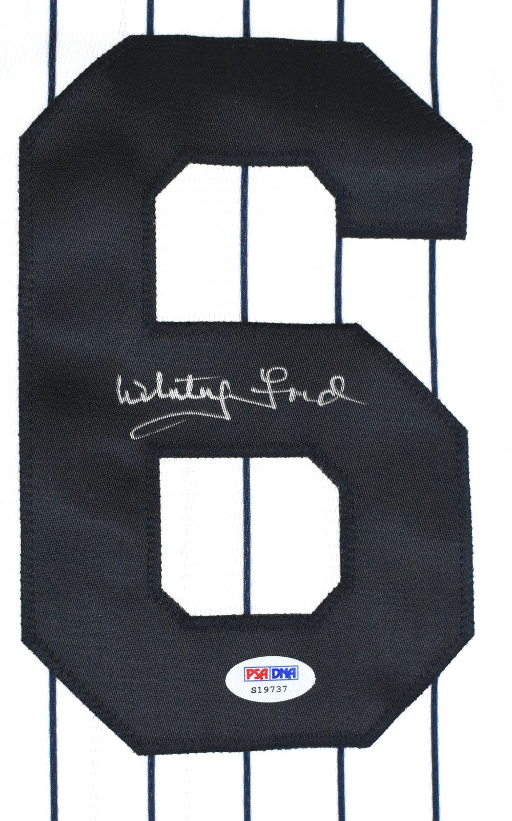 Whitey Ford Signed New York Yankees Nike Jersey