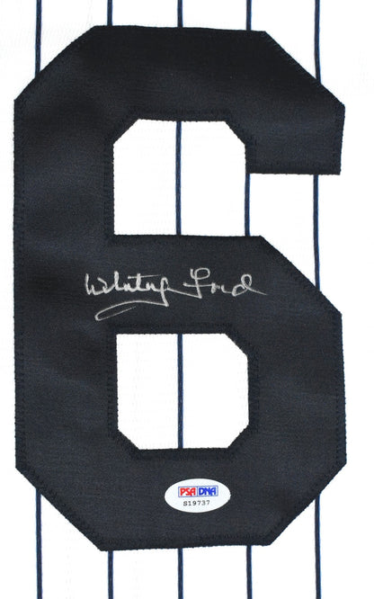 Whitey Ford Signed New York Yankees Nike Jersey