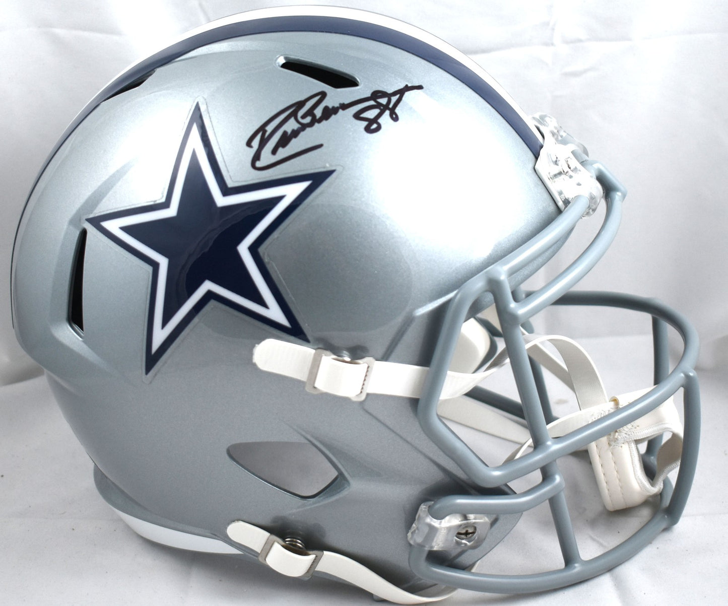 Drew Pearson Signed Dallas Cowboys Full Size Speed Helmet