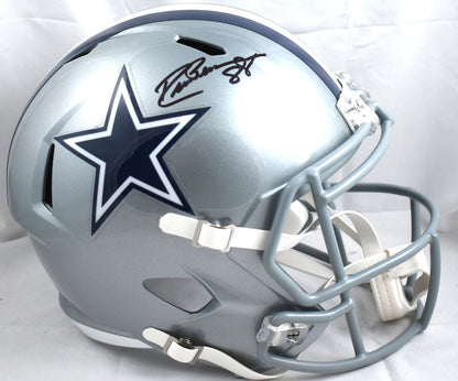 Drew Pearson Signed Dallas Cowboys Full Size Speed Helmet