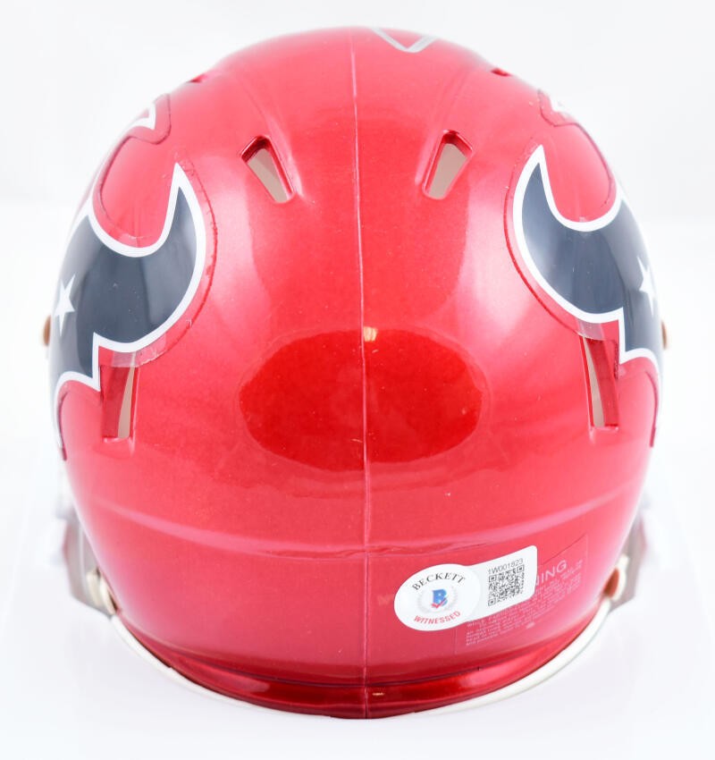 Christian Harris Signed Houston Texans Flash Alternate Mini Helmet