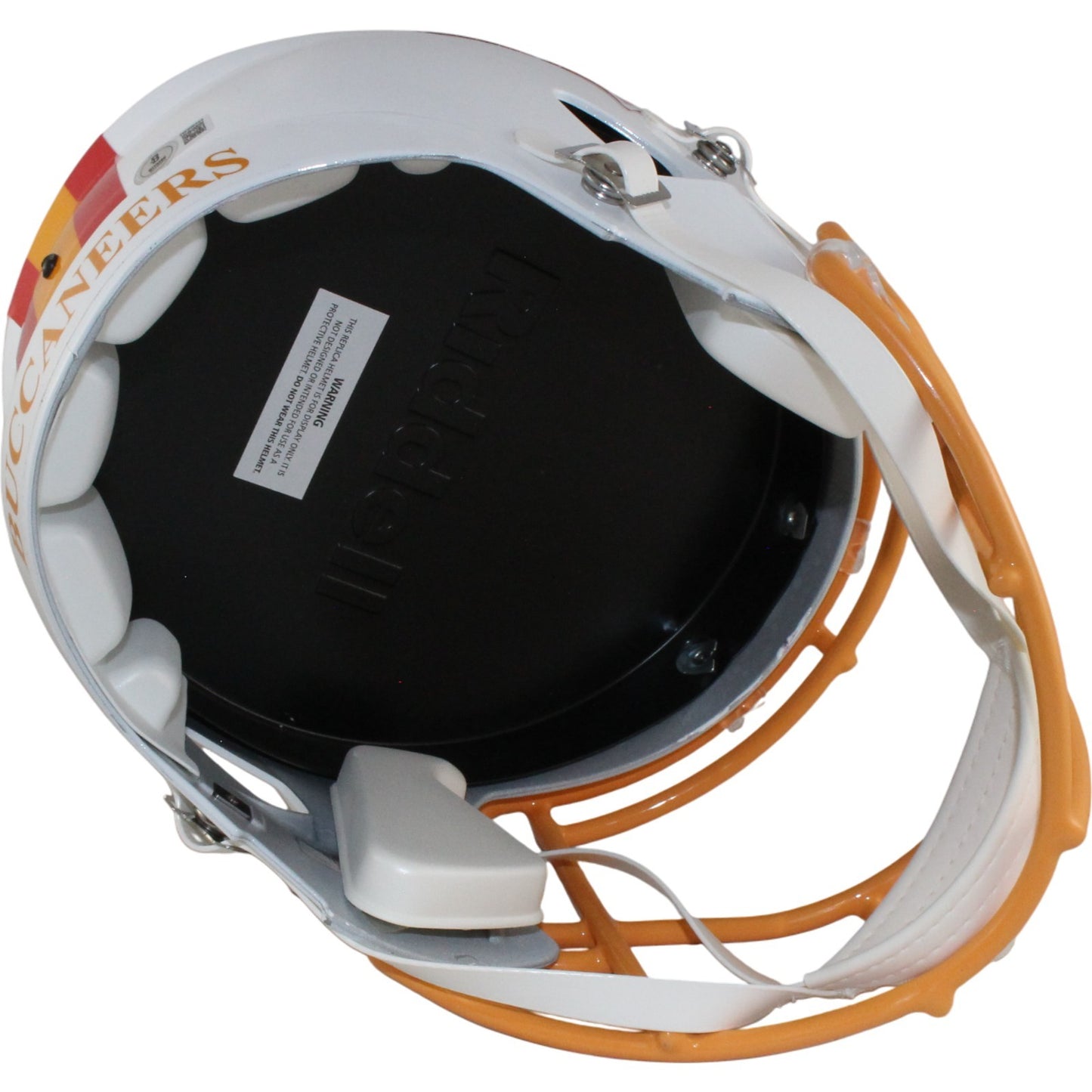 Mike Alstott Signed Tampa Bay Buccaneers Full Size Authentic Throwback Helmet