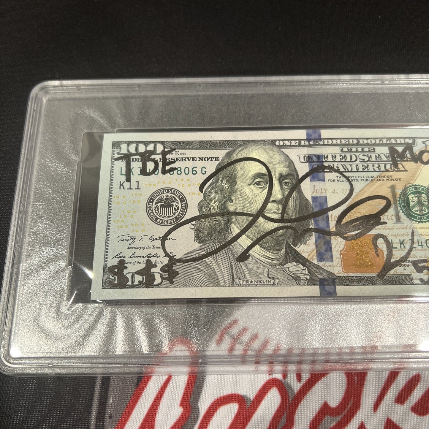 Floyd Mayweather Jr Signed $100 Bill with 4 Inscriptions PSA 10 Auto
