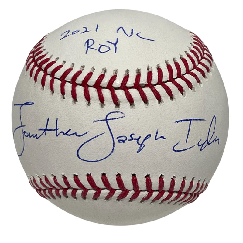 Jonathan India Autographed Rawlings Official MLB Baseball (Full Name)