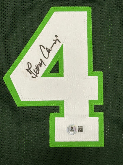 Terry Cummings Signed Milwaukee Bucks Custom Jersey (Beckett COA)