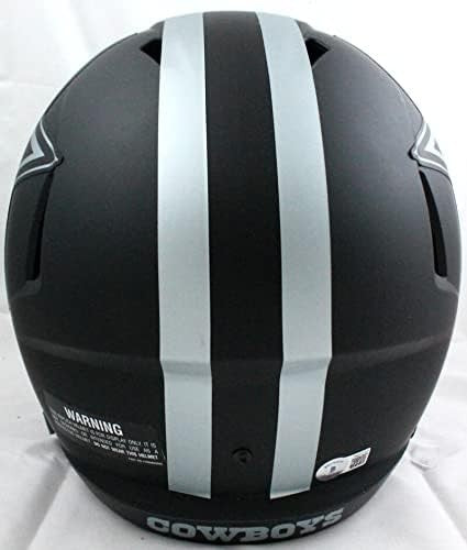 Dak Prescott Autographed Dallas Cowboys Full Size Eclipse Helmet