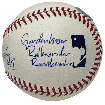 Thomas Ian Nicholas Signed Official MLB Baseball (7 Inscriptions) Beckett