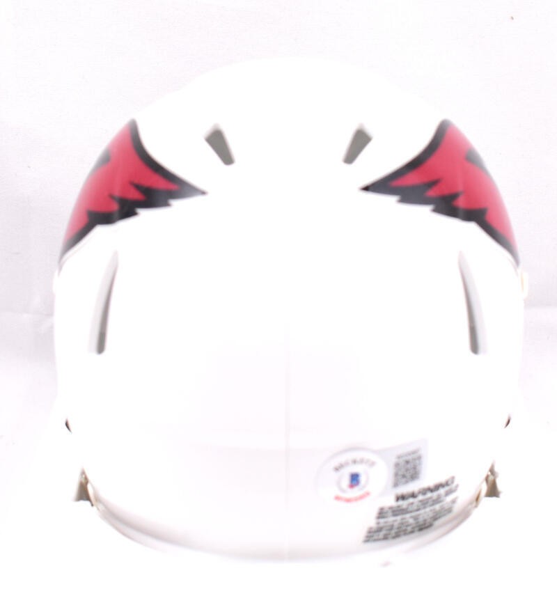 JJ Watt Signed Arizona Cardinals Black Speed Mini Helmet