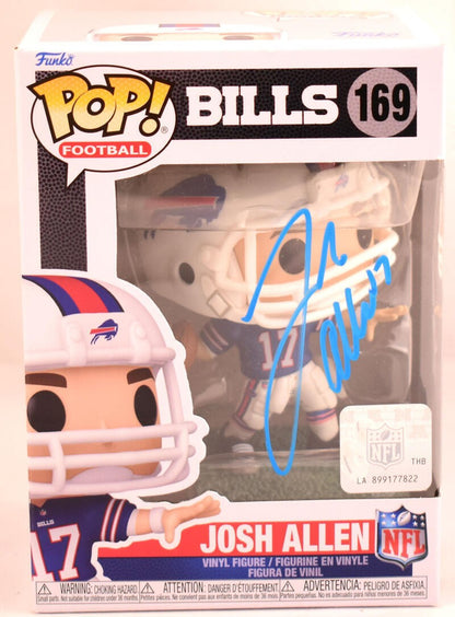 Josh Allen Signed Buffalo Bills Funko Pop Figurine #169