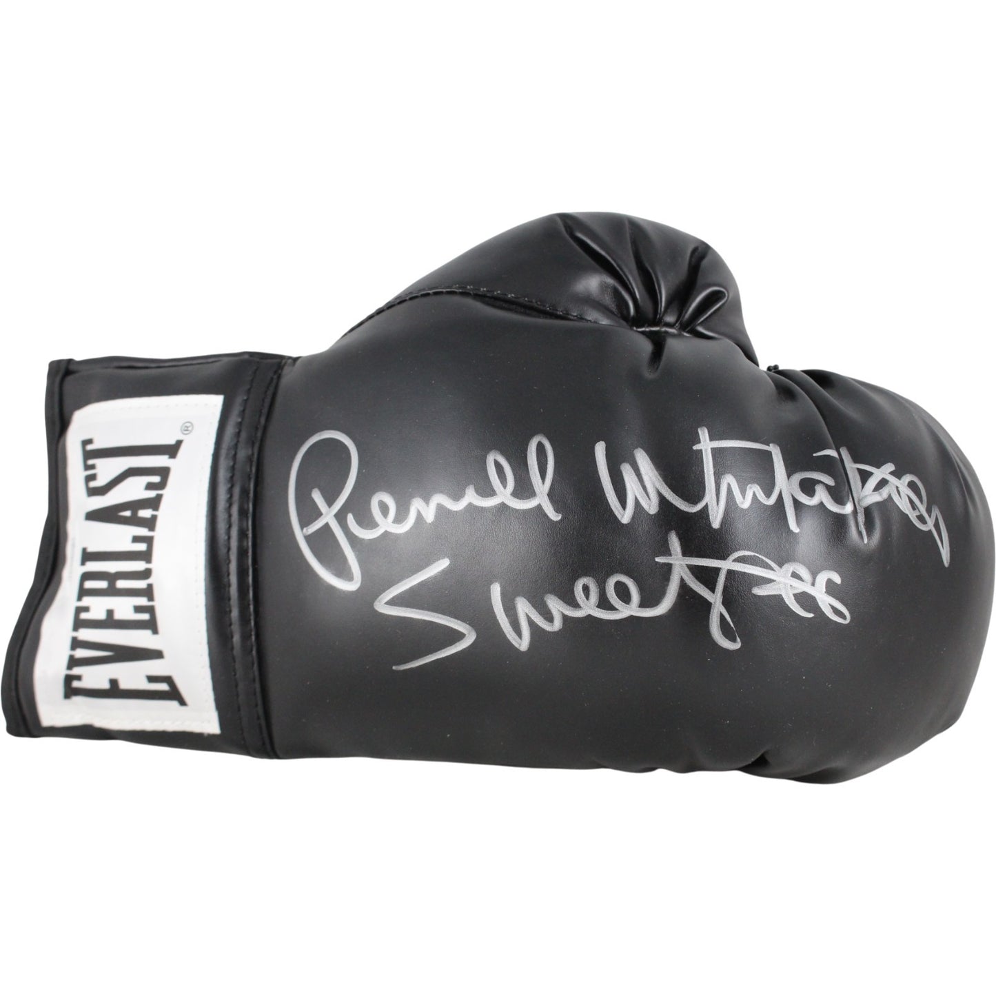 Pernell "Sweet Pea" Whitaker Autographed Black Everlast Boxing Glove