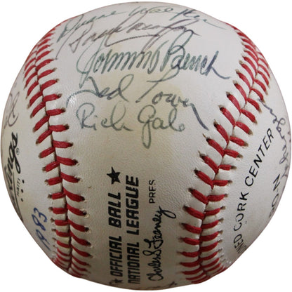 Cincinnati Reds 1983 Team Signed Baseball - Johnny Bench & 23 Others (Beckett)