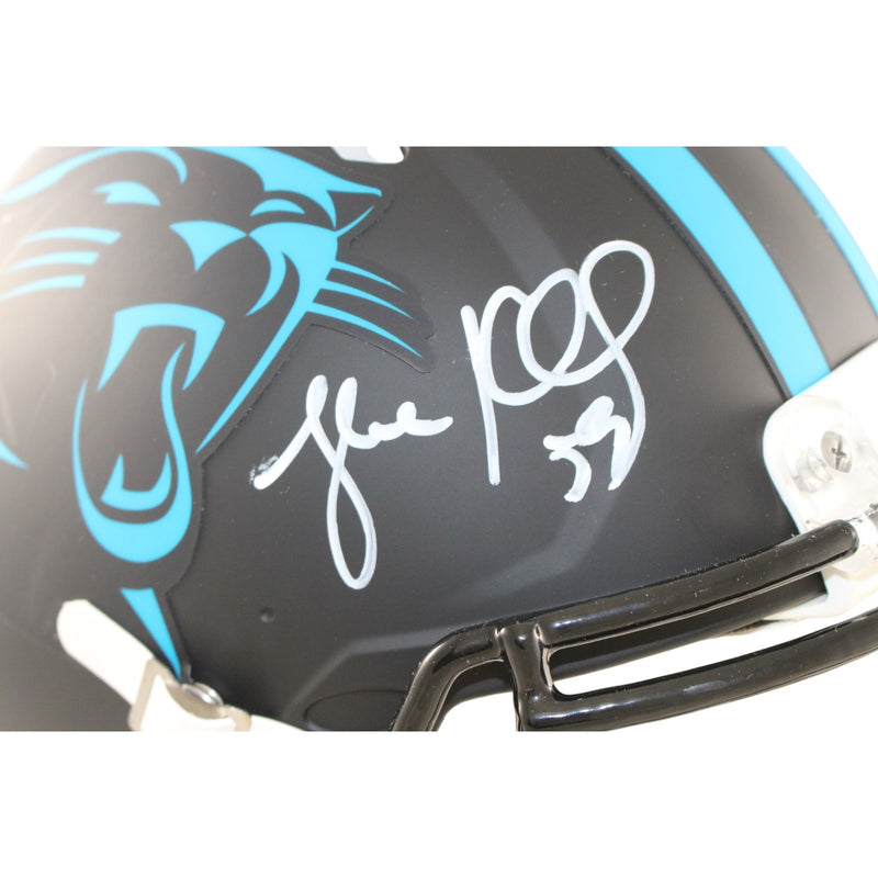 Luke Kuechly Signed Carolina Panthers Full Size Authentic 2022 Alternate Helmet