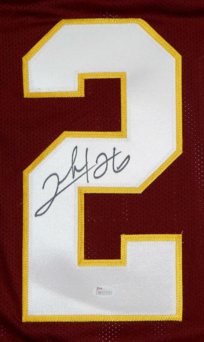 Clinton Portis Autographed Maroon Custom Jersey