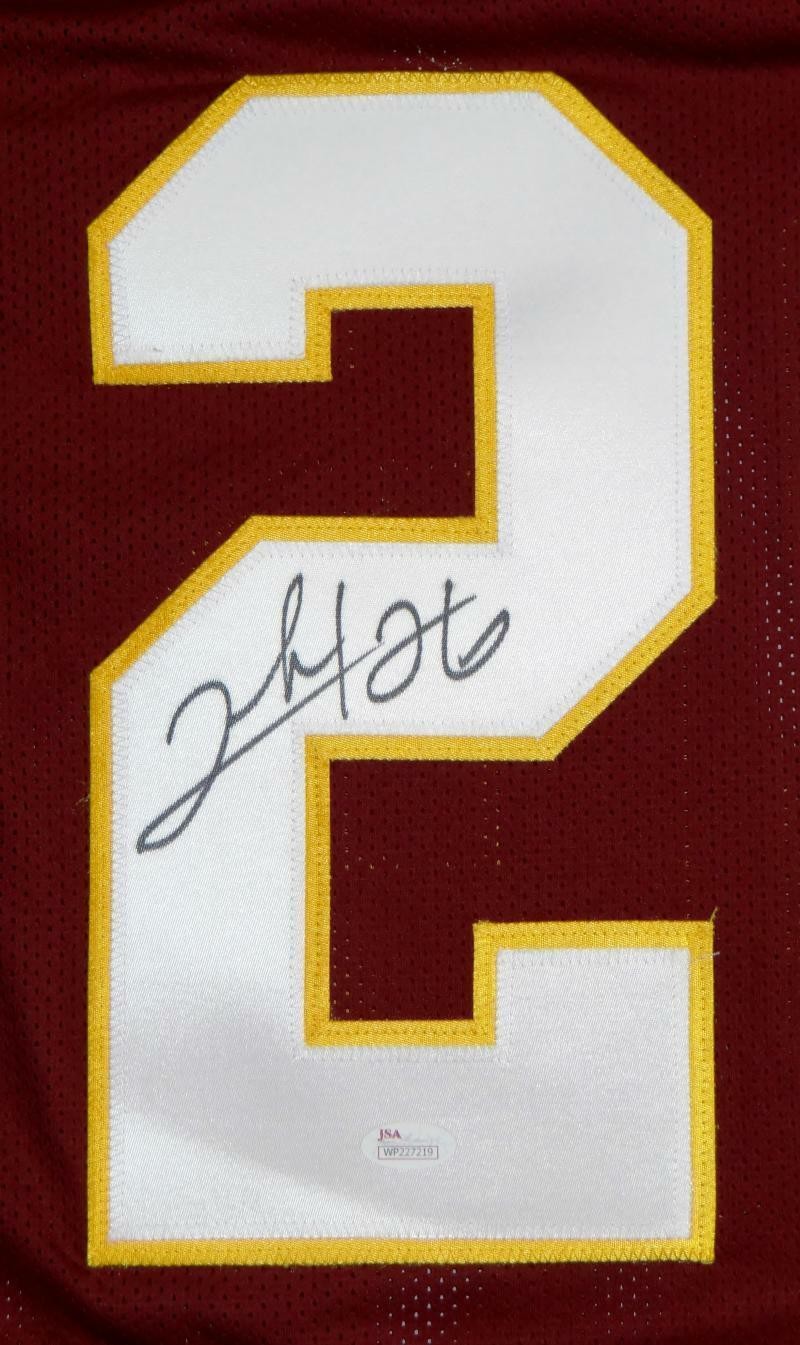 Clinton Portis Autographed Maroon Custom Jersey