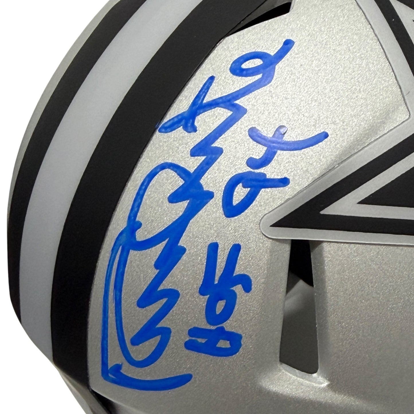 Randy White Dallas Cowboys Signed Rave Mini Helmet (HOF 94) JSA