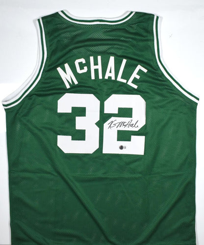 Kevin McHale Autographed Green Basketball Jersey