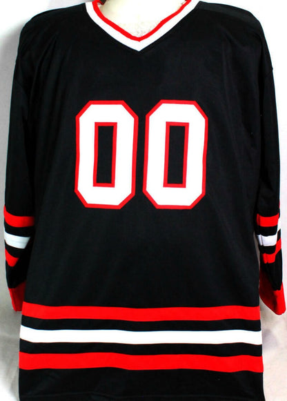 Chevy Chase Signed Clark Griswold Christmas Vacation Hockey Jersey