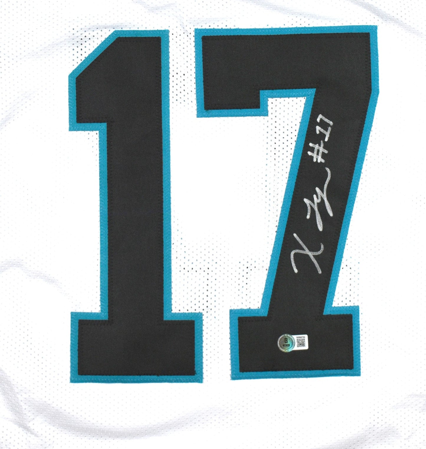 Xavier Legette Signed Custom White Jersey