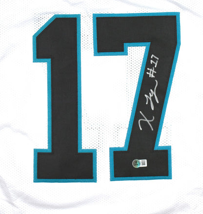 Xavier Legette Signed Custom White Jersey