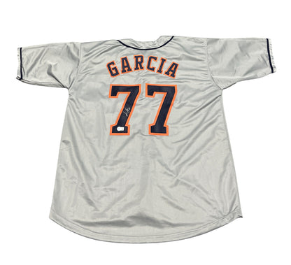 Luis Garcia Houston Astros Signed Custom Jersey (Beckett BAS COA)