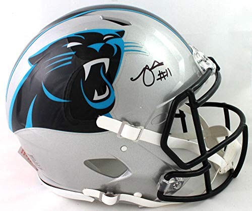 Robby Anderson Signed Carolina Panthers Full Size Speed Authentic Helmet