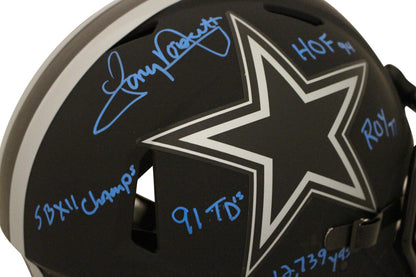 Tony Dorsett Autographed Dallas Cowboys Authentic Eclipse Full Size Helmet