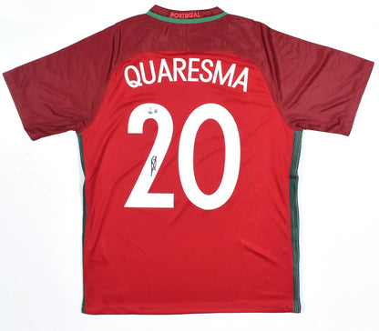 Ricardo Quaresma Autographed Portugal Home Jersey