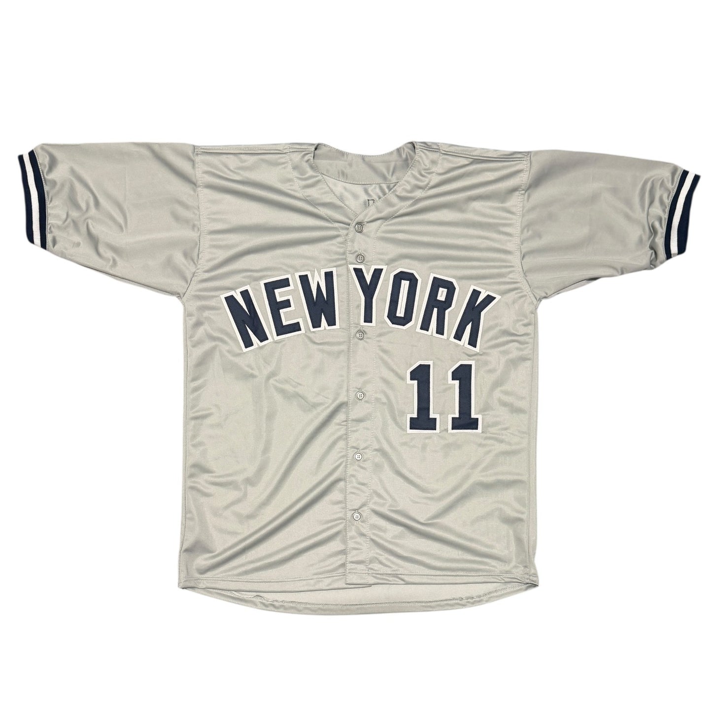 Chuck Knoblauch Signed New York Yankees Custom Jersey