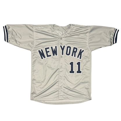Chuck Knoblauch Signed New York Yankees Custom Jersey