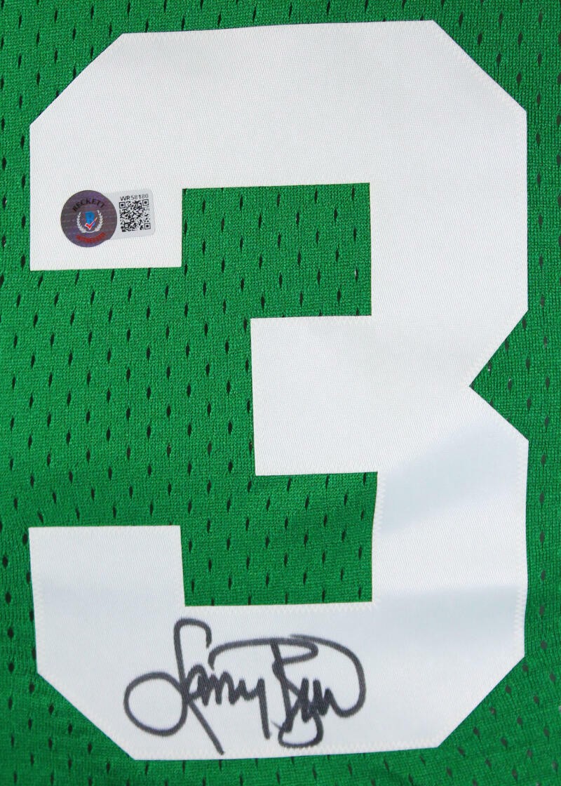 Larry Bird Autographed Boston Celtics Green Mitchell & Ness Jersey