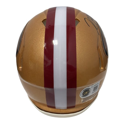 Kaelon Black Signed San Francisco 49ers Speed Mini Helmet