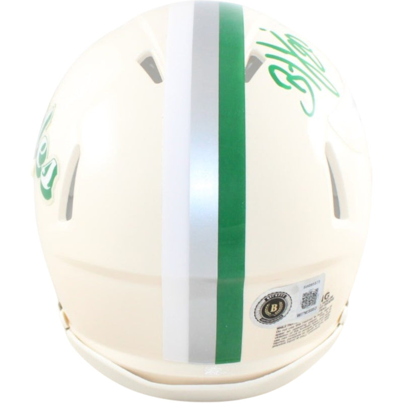 Brian Dawkins Signed Philadelphia Eagles Mini Helmet - Retro