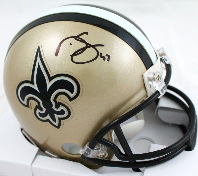Darren Sproles Signed New Orleans Saints Mini Helmet