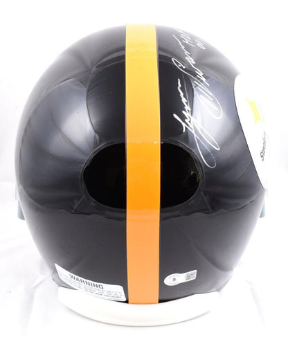 Lynn Swann Autographed Pittsburgh Steelers 1963-76 Throwback Full Size Helmet