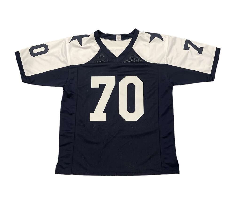 Zack Martin Signed Dallas Cowboys Custom Jersey Beckett Witness COA