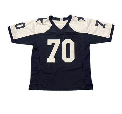 Zack Martin Signed Dallas Cowboys Custom Jersey Beckett Witness COA