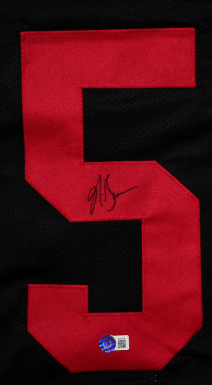 NaVorro Bowman Signed San Francisco 49ers Custom Black Jersey