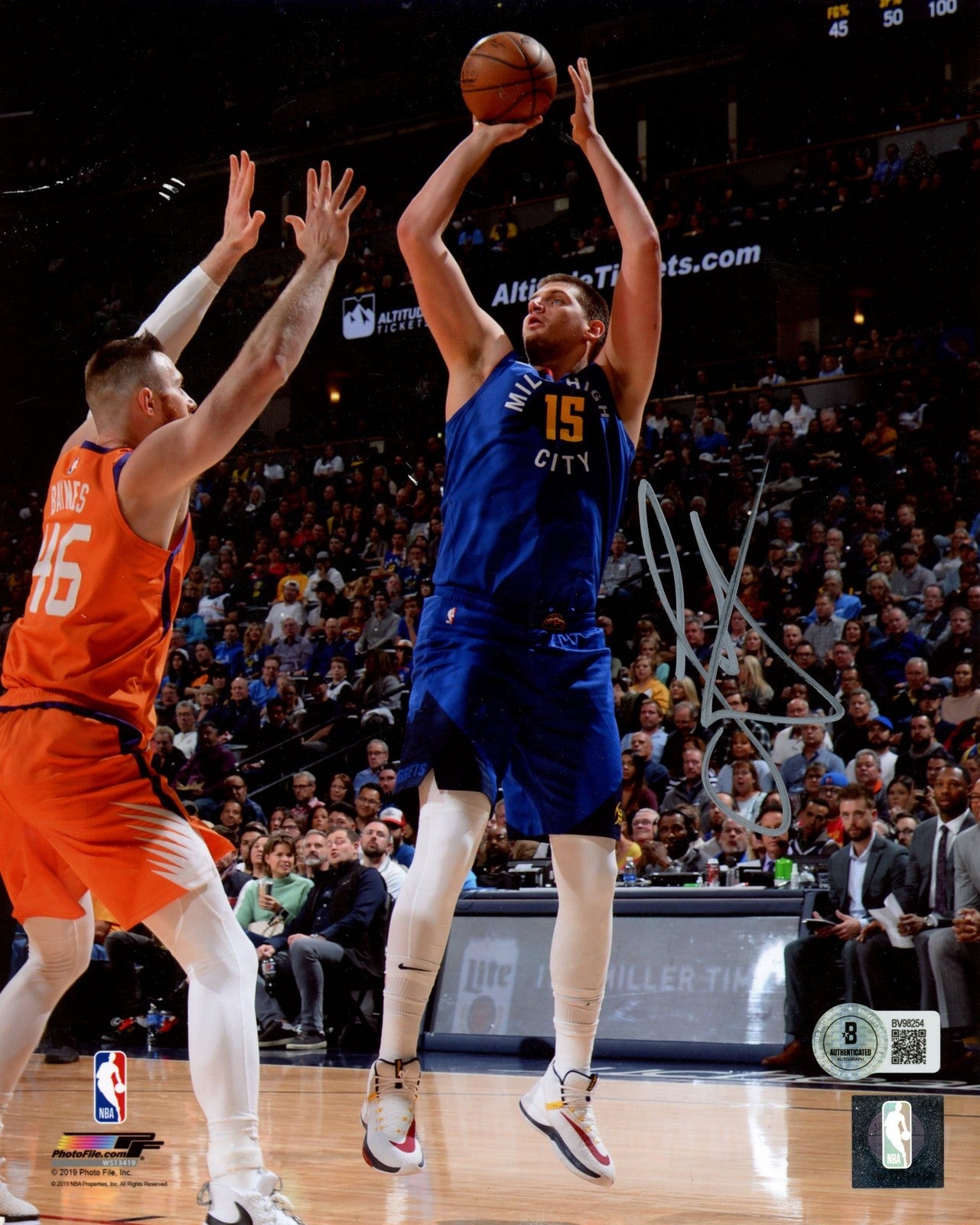 Nikola Jokic Denver Nuggets Autographed 8x10 Photo