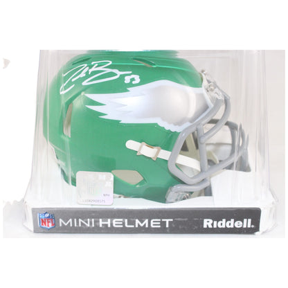 Zack Baun Autographed Philadelphia Eagles Kelly Green Mini Helmet