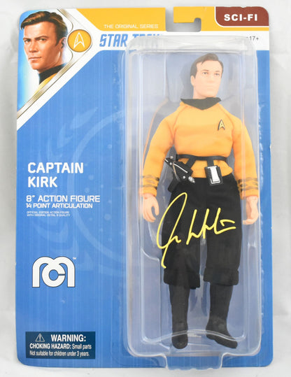 William Shatner Signed Star Trek Captain Kirk 8" Action Figure