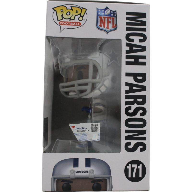 Micah Parsons Dallas Cowboys Signed Funko Pop! #171