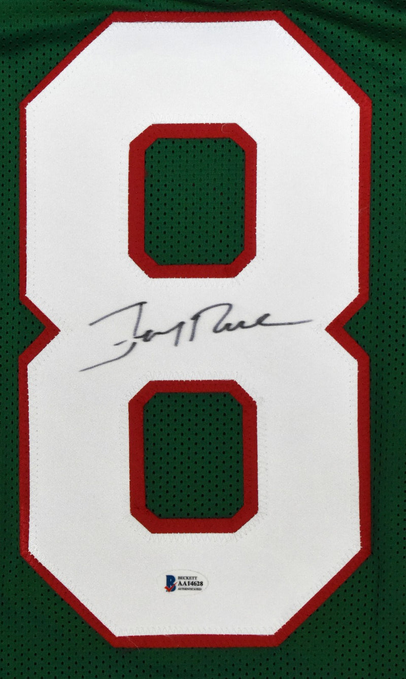 Jerry Rice Signed Mississippi Valley State Green College Jersey